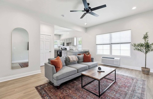 Main Street Historic District Apartment | Cottage Vibes in the City - 1BD, 2nd Floor