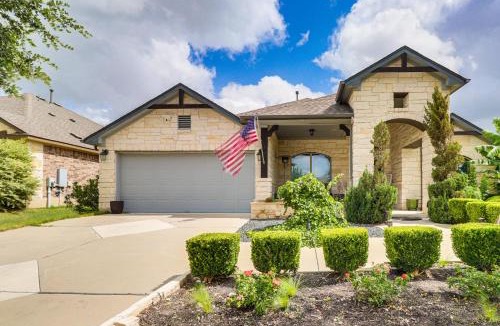 Leander House | Covered Patio + Yard: Spacious Leander Home!