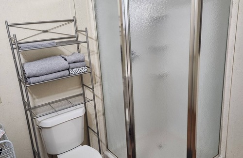 Breckenridge Apartment | Cozy 1 room tiny home studio in lovely Breckenridge with covered front porch!