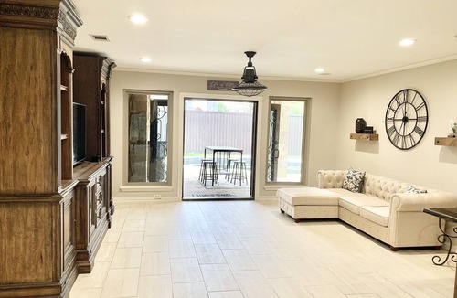 Coppell House | Cozy 4 BR home with a private backyard and pool