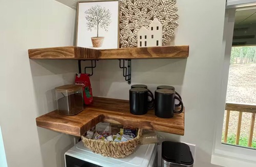 Taylorsville Cottage | Cozy Tiny Home tucked in the woods w/firepit