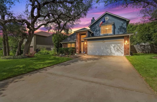 The Hermitage House | Curated Family Gem with Heated Cowboy Pool in Top Round Rock Neighborhood