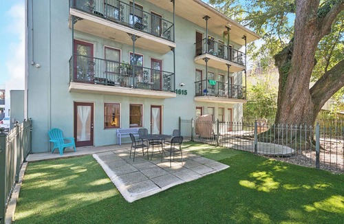 Treme Apartment | Cute 2Bed Apt with patio close to French Quarter, with gated parking include