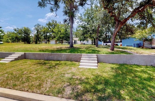 Granite Shoals House | Dog-friendly waterfront home with dock, grill, water views, patio, washer/dryer