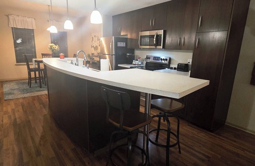 Fort Smith Apartment | Downtown Loft: King/Queen Suites- 2½ Baths Near Convention Center EV charging