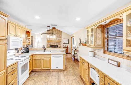 Holly Lake Ranch House | Enjoy 1.3 wooded acres and location to amenities Holly Lake has to offer.