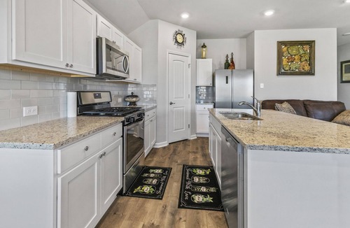 Lake Charles House | Enjoy our spacious home, perfect for families. Relaxing, comfort & convenience.