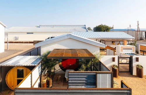 Marfa House | Entire Private Boutique Motel w Courtyard + Sauna!