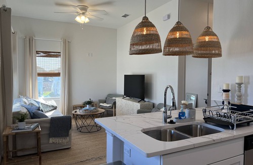 Rockport House | Family friendly home with the pool and bay views