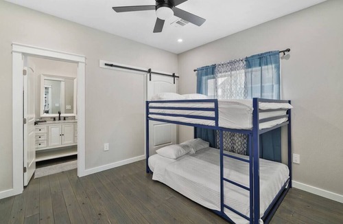 Port Bolivar Villa | Good Times At The Gulf! Walk 2 beach! Access to Playground/Pool