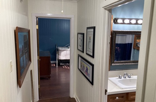 Central House | Great quiet place with one bedroom choices of a twin or full size bed.