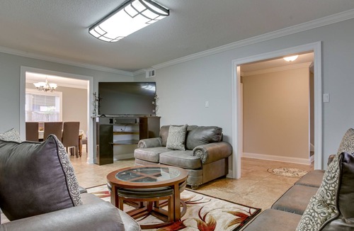 Timberlane House | Gretna Vacation Rental w/ Fire Pit & Backyard!
