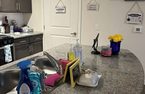 Texas City Apartment | Gulfside Getaway near Galveston w/Pool, Gym & Parking