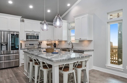 Port Bolivar House | HELLO SUNSHINE - Bayside home with a Amazing Gulf Views! Sleeps 16