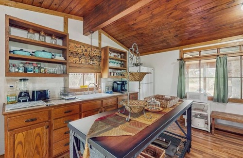 Burnet Cabin | Historic lakefront & wildlife haven with firepit & gas grill - minutes to water
