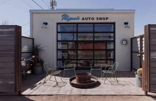 Marfa Apartment | Industrial Artist Loft at Iconic Property