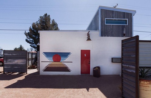 Marfa Apartment | Industrial Artist Loft at Iconic Property