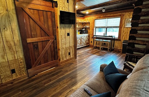 Ozone Apartment | Iron Mt. Studio Cabin! Breathtaking Views! Fire Pit!