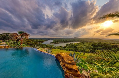Oatmeal House | Lake Travis Waterfront with Resort Style Pool and Million Dollar Views.