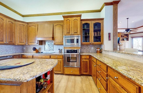 Bridgeport House | Lakefront Estate: Stunning Views, Deck, Bar & Dock