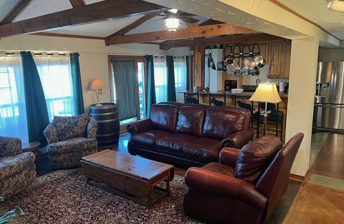 Little Elm Cabin | Lakefront Retreat on 14+ Acres | Unforgettable Lake Getaway