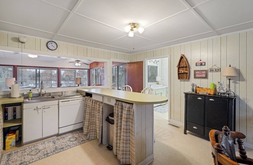 Monterey House | Lakefront vacation home with 2 boat slips + more!