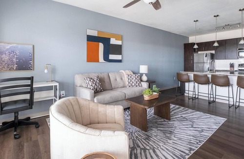 FM 1960 Apartment | Landing | Chic 1BD, Game Room, Pool