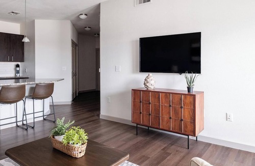 FM 1960 Apartment | Landing | Chic 1BD, Game Room, Pool