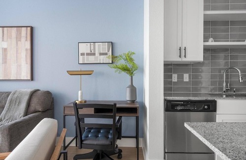 Rock Creek Apartment | Landing | Stylish 1BD, Gym, Courtyard