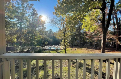 Zwolle Cabin | Large Lake-Area Cabin with Vaulted Great Room, Fireplace & Covered Porches