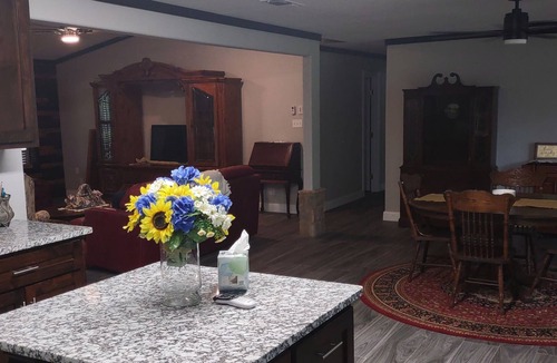 Linden Other | Large, open format farmhouse set back with 100 acres of prime hunting/fishing.