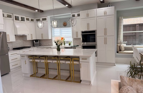 Frisco Villa | Luxurious Retreat:Heated Pool, Hot Tub Media R, Minutes from Universal Kids Park