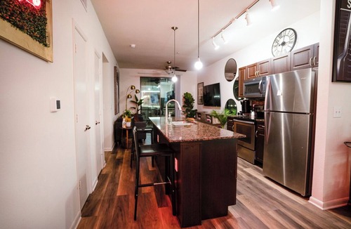 North Burnet Apartment | Luxury 1BR in the heart of The Domain - walk to dining, shopping, & nightlife.