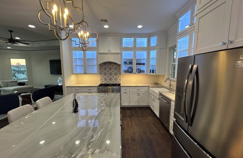 Key Allegro House | Luxury 6-bedroom waterfront with pool, & jet ski lift on serene Island