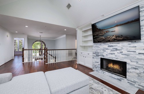 Panther Creek House | Luxury home with private pool.
