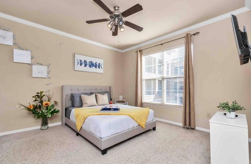 Astrodome Apartment | Modern Medical Center Condo near MD Anderson & NRG