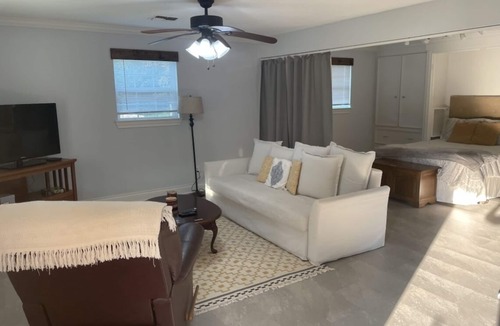 Rosenberg House | Mother in law suite on our pecan orchard