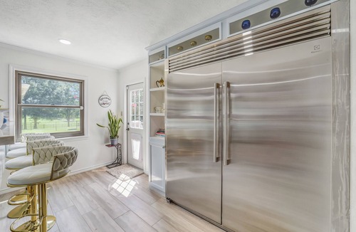 Brazos Country House | Multi-family home private resort style pool, hot tub & infrared sauna. Sleeps 14