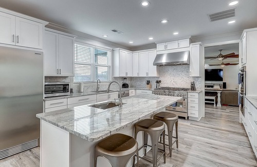 Rockport House | Newly remodeled waterfront home with 2 decks & swim spa - near beach