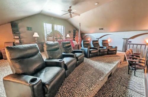 Elkins House | Ozark Mountain Retreat- Movie Theatre Dance Floor