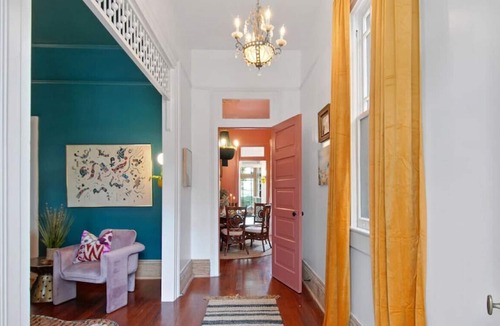 Uptown Historic District House | pool house · Private Heated Pool + Hot Tub!