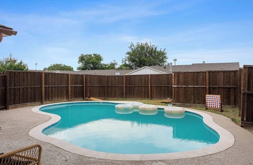 The Colony House | Pool Retreat Near Grandscape | Game Room & BBQ