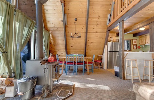 Bear Valley House | Popular A-Frame Cabin with Deck & Views VH 216 by Bear Valley Vacation Rentals