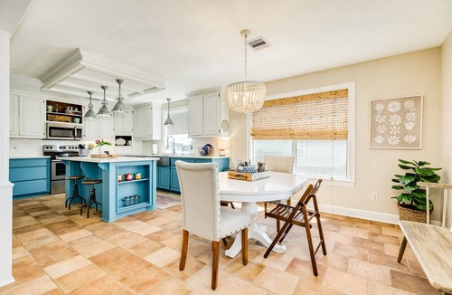 Terramar Beach House | Private Canal Home w/Boat Dock, 2 Living Areas - Fish from the Deck!