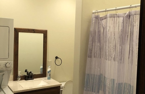 Harper Cabin | Private lodge in Harper, Tx w/Outdoor fireplace & covered patio Family friendly