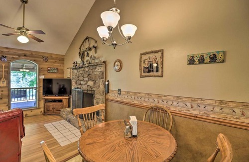Boswell House | Private Riverfront Cabin with Ozark Mountain View!