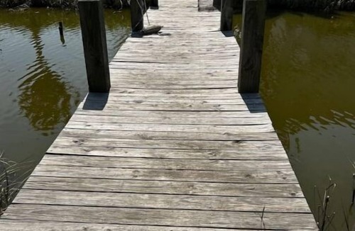 Crystal Beach RV Rental | Private RV Pad w/fishing access close to beach!