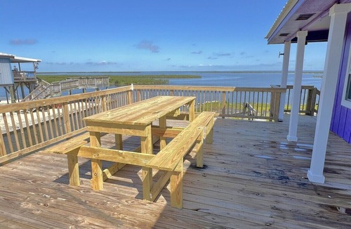 Golden Meadow House | Purple Pelican - Boat Access - Island Realty