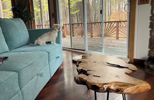 Town of Jerusalem Cottage | Quant Waterfront Home in Quiet Lake Community, Pet-friendly with hot tub