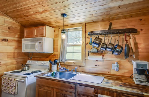Bean Station Apartment | Rustic Bean Station Studio w/Deck & Water Views!